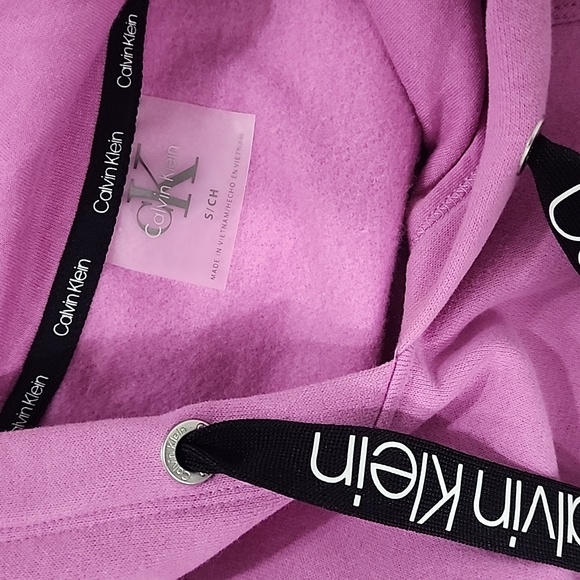 NWOT Calvin Klein Cropped Hoodie with Sweatpants XS/S - Picture 7 of 11